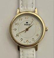Montre femme M-Watch, cadran blanc, bracelet blanc