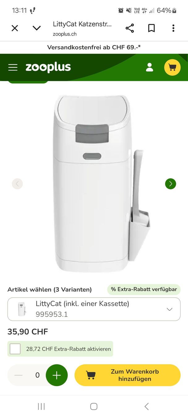 Cestini per rifiuti: LittyCat Katzeneimer  – Nuovo (secondo la descrizione) da Sursee venduto da Rud_229b 2
