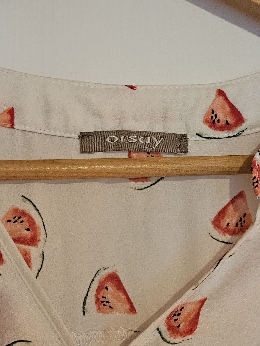 Orsay Camicette: Kurzarm Bluse mit Melonen Motiv – Usato da Hüttlingen venduto da Thurgi85 4