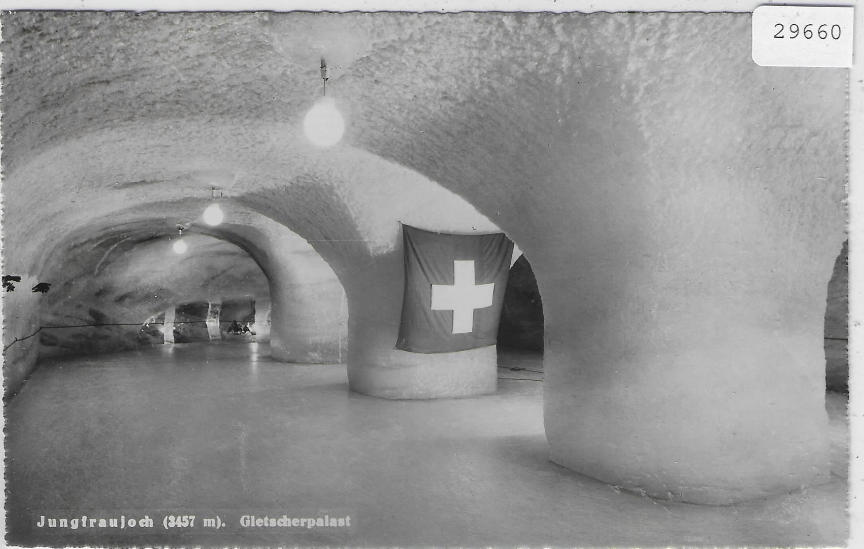 Cartoline postali: Jungfraujoch - Gletscherpalast – Usato da Ettingen venduto da Kartenplanet