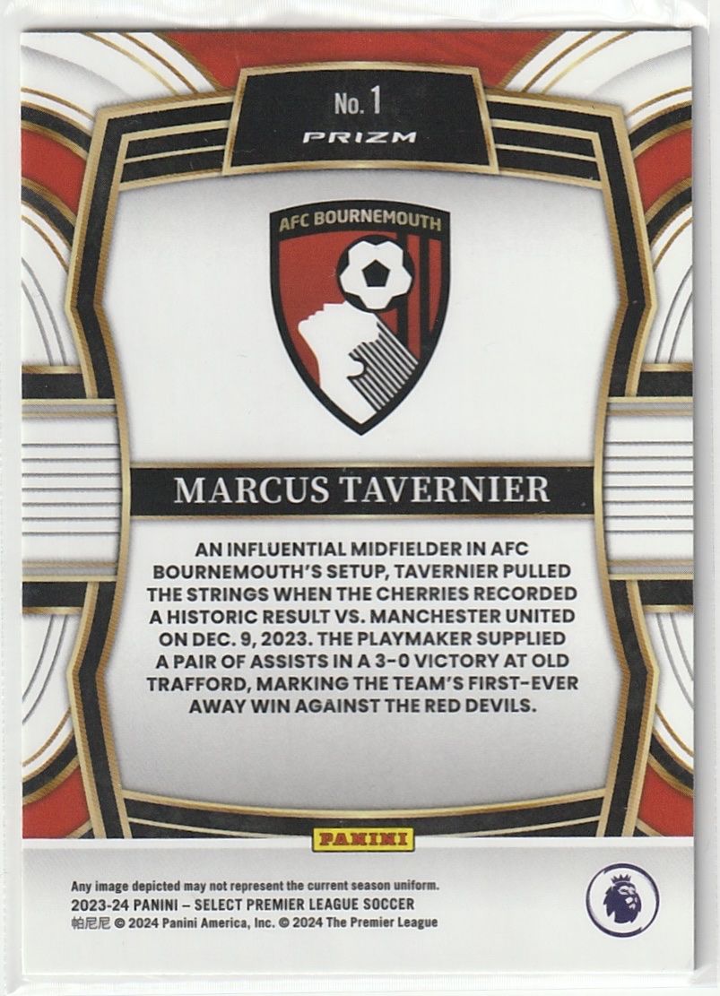 Panini Sammelbilder & Trading cards: Marcus Tavernier #1 Equalizers Prizm Select 2023-24 EPL – Gebraucht aus Biel/Bienne von historian-198 1