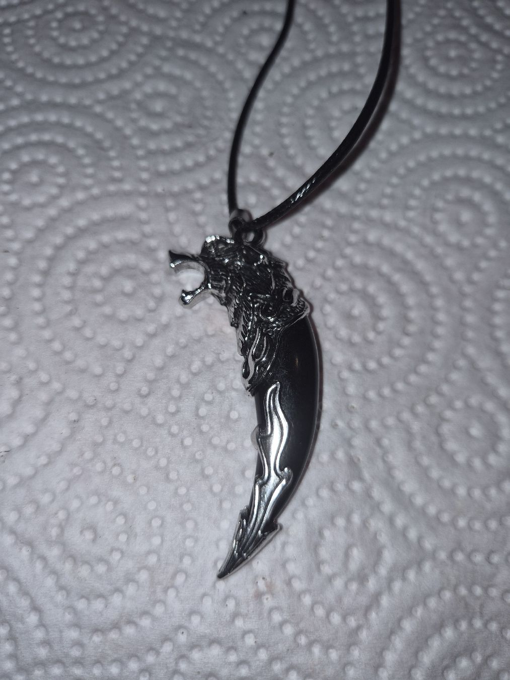 Ketten: Collier corne tete de loup – Neu (gemäss Beschreibung) aus Senèdes von hen_fw8b 1