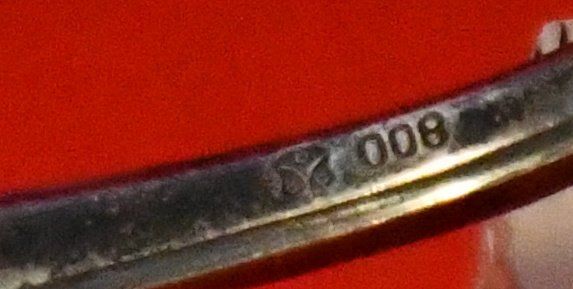 Set di posate: Antike kleine Silber Schaufel – Usato da Rotkreuz venduto da salsanera 3
