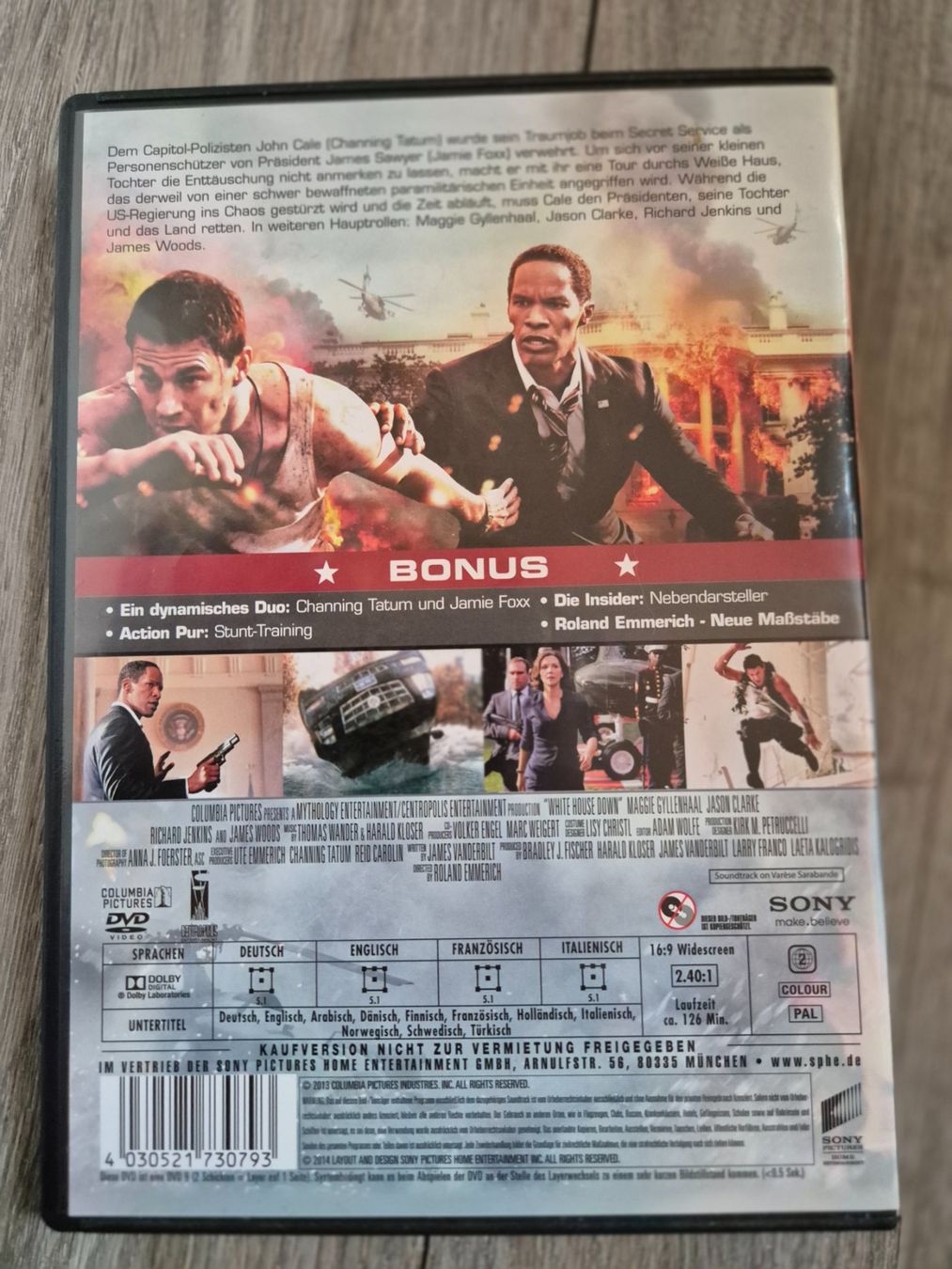 Alle DVDs: White House Down DVD - Action-Thriller mit Channing Tatum – Gebraucht aus Solothurn von Daniel_SO 1