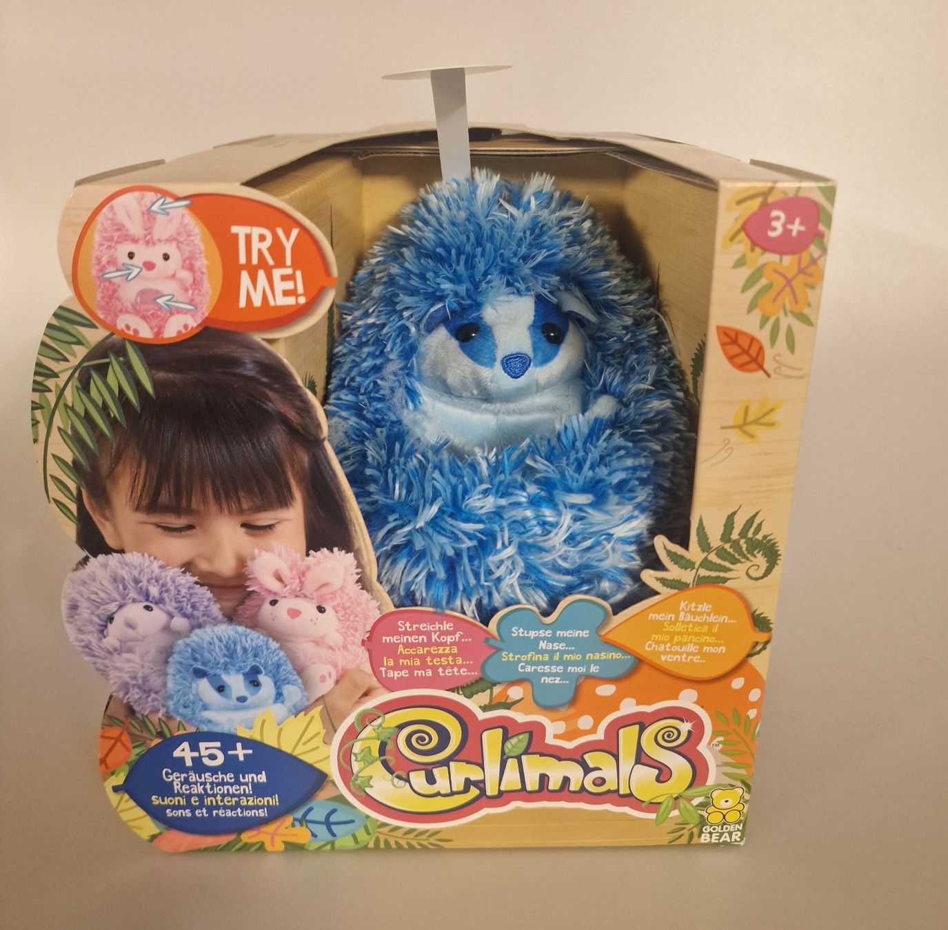 Spielzeuge: Curlimals Igel blau  Neu – Neu und originalverpackt aus Oberuzwil von aseinkaufswelt