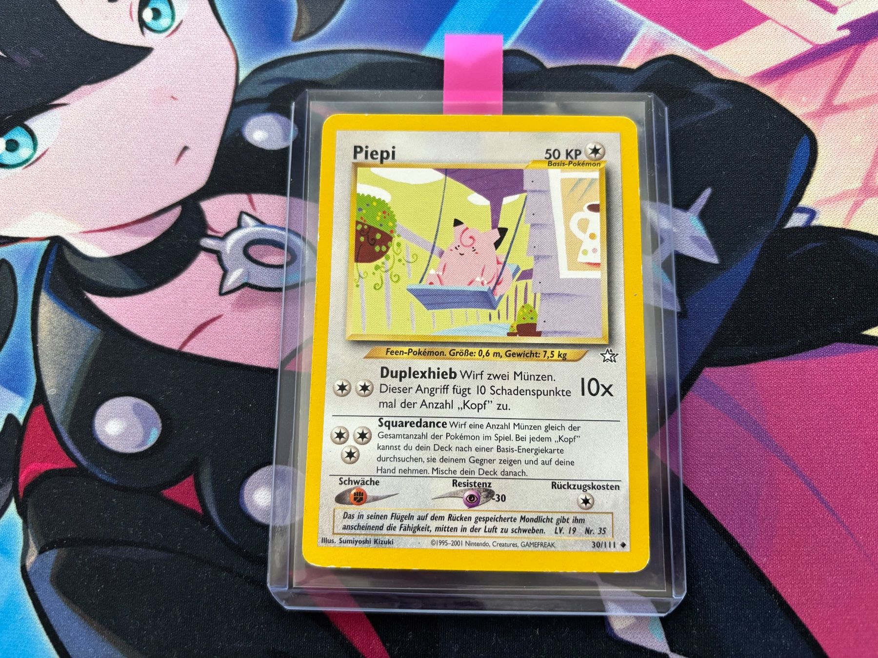 Pokémon Sammelbilder & Trading cards: 2001 POKEMON Piepi Neo Genesis 030 – Gebraucht aus Wilen (Sarnen) von Seeungeheuer
