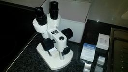 OLYMPUS VE - 3 Microscope Loupe, in BOX, JAPAN - testé ok