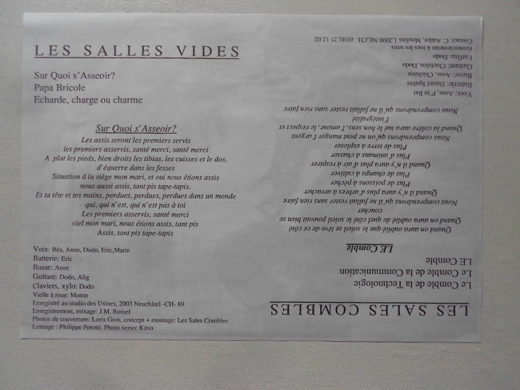 Dischi in vinile: LES SALES COMBLES / LES SALES VIDES – Usato da Bex venduto da Giorgiob 4