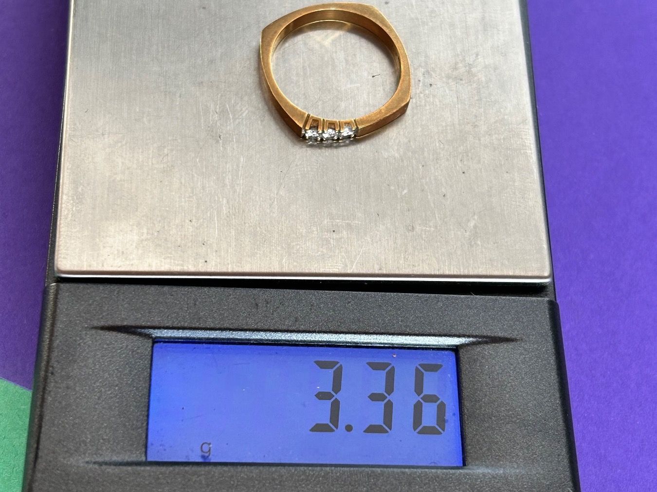 Anelli: Goldring Caro 3 Brillanten (56) – Usato da Dittingen venduto da Bellevista 9