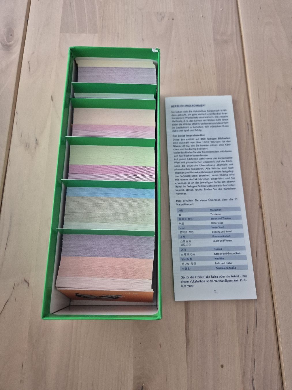 Altro materiale scolastico: PONS Vokabelbox Koreanisch - Bilder 800 Karten A1-A2 – Nuovo (secondo la descrizione) da Bern venduto da nin_9zt2 2