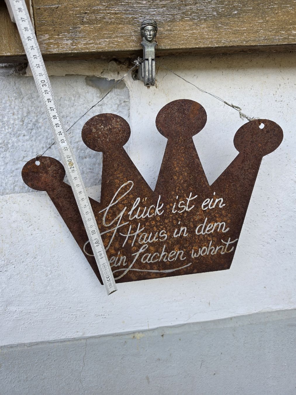 Tutte le decorazioni: Dekoschild Edelrost Glück – Usato da Laupersdorf venduto da Withelady 2