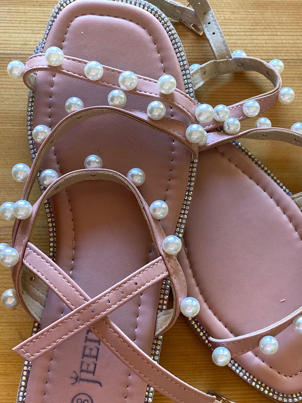 Scarpe da donna: DAMEN SANDALEN-ROSA/PERLEN – Nuovo (secondo la descrizione) da Meienried venduto da ManuelaBoutique 3