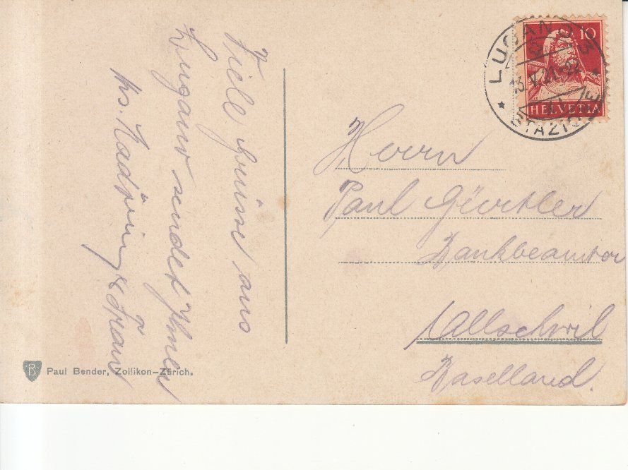Ansichtskarten: Lavena Ponte Tresa 1921 – Gebraucht aus Bürglen TG von StampGraf 1