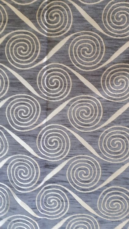 Rideaux Iliv Art Déco Acanthe – Style William Morris, Cousus Main, 4 Cols, Neufs