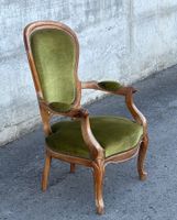 antiker Biedermeier Sessel Armchair mit Polster