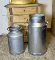 2 Milchkannen grosse 63cm & kleine 44cm hoch