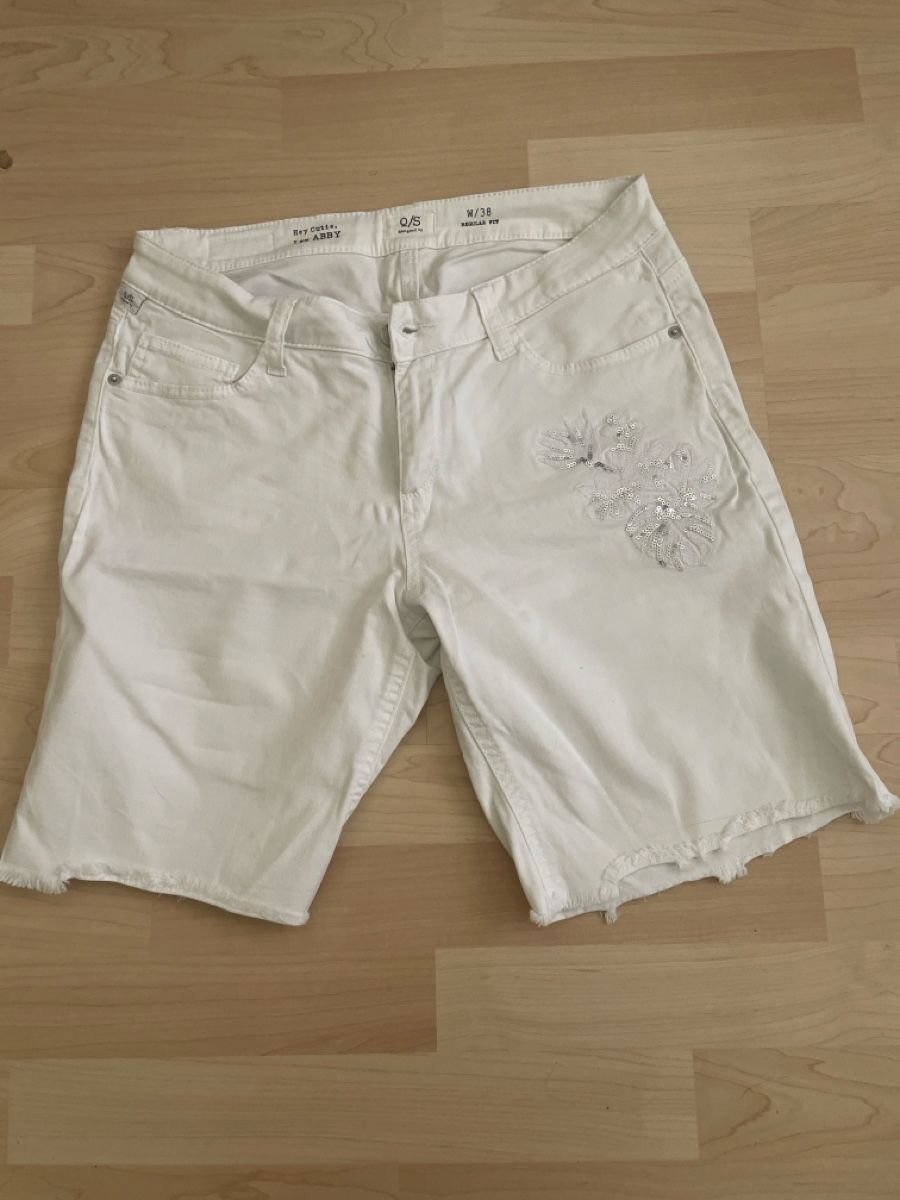 Pantaloni: S. olivier Shorts weiss gr 38 – Usato da Illnau venduto da cla_jqf8