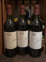 3 Flaschen Sociando Mallet 1975, 0.75 cl.   SPITZENJAHRGANG