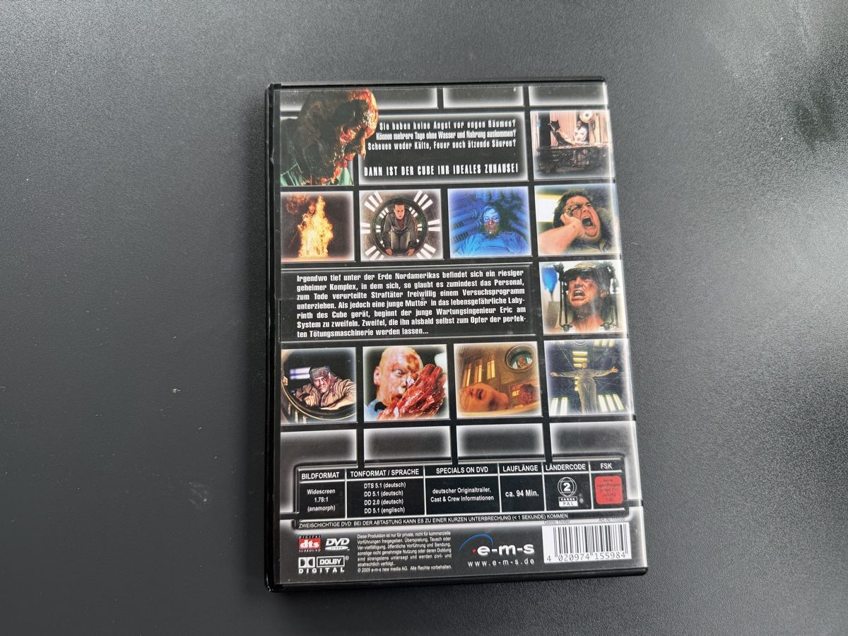 Tutti i DVDs: Cube Zero - DVD - Horror/Thriller - Top Zustand! – Usato da Rapperswil SG venduto da Boadioz 1