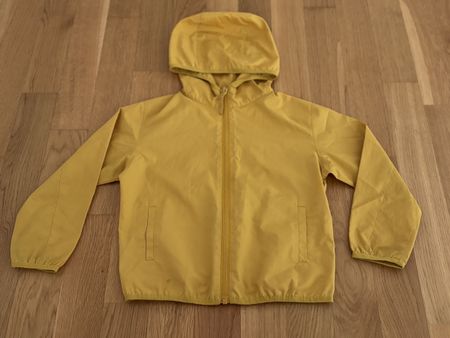Kids Uniqlo mustard light jacket (110)