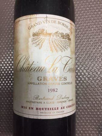 Wein: Château La Tuilerie Graves 1982 – Neu (gemäss Beschreibung) aus Buus von pirlan 1