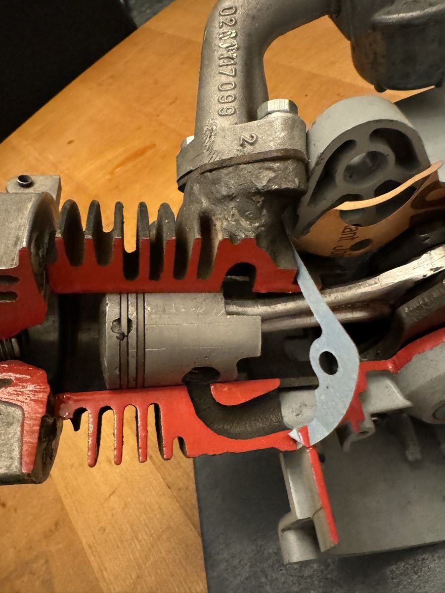 Sachs Motori: Sachs 503 HG Schnitt Motor – Usato da Dübendorf venduto da Sachs621 5