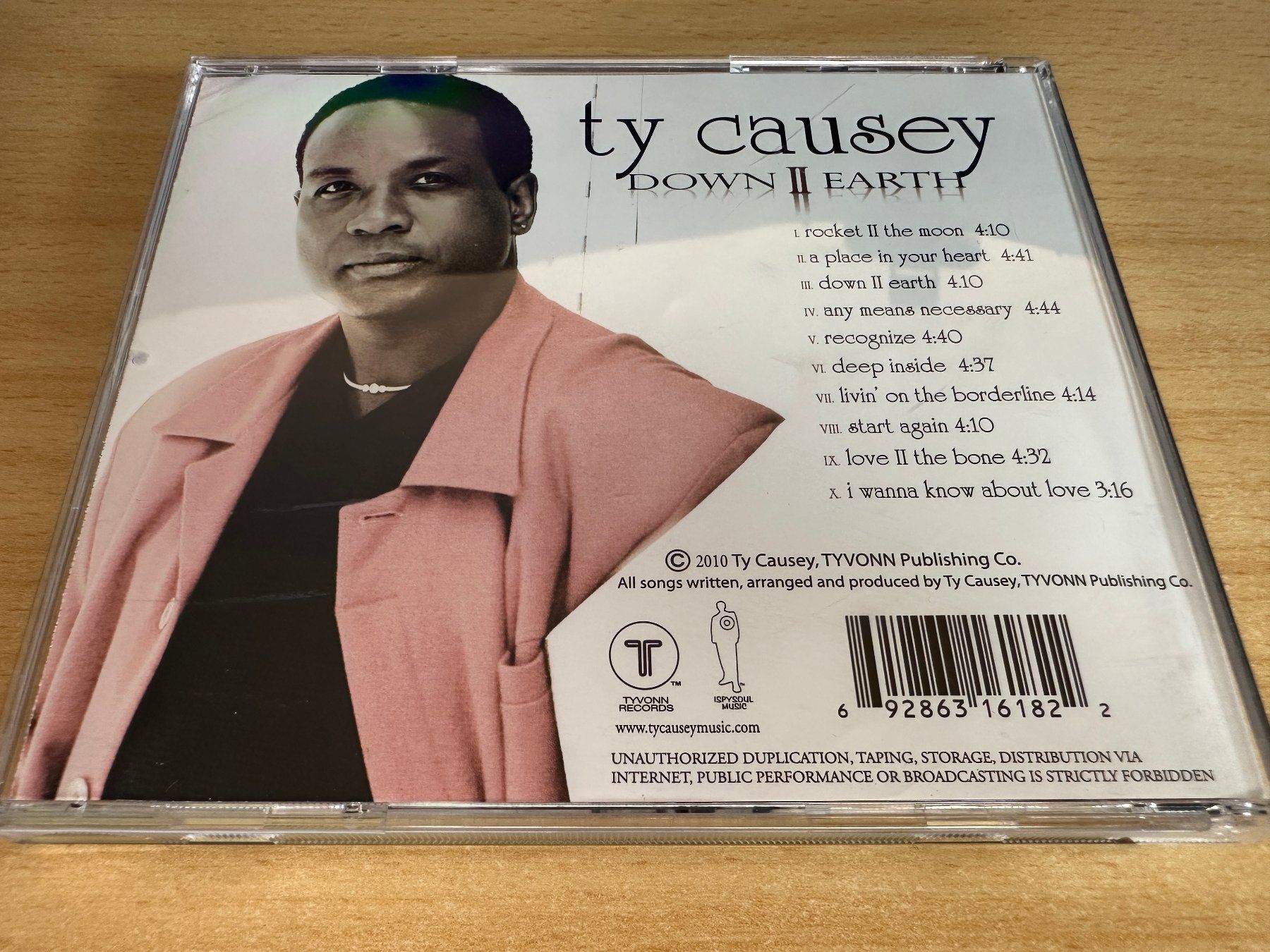 CDs: Ty Causey – Down 2 Earth – D'occasion à Rikon im Tösstal par Alpenmutz 1