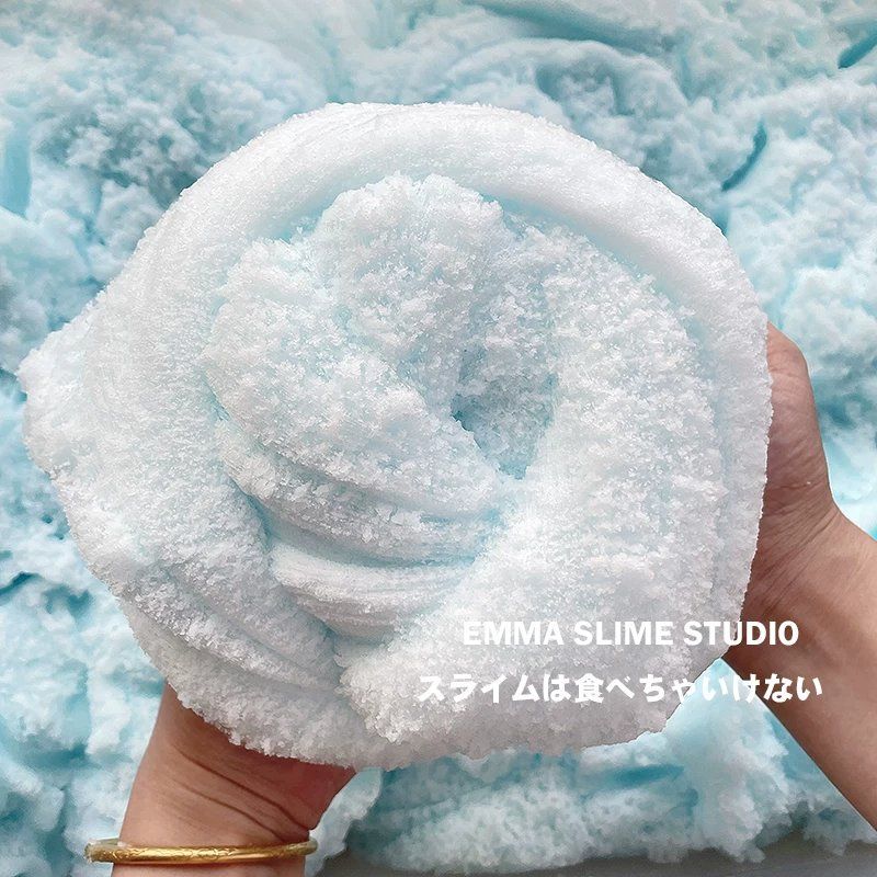 Spielzeuge: EMMA "Sea Salt" Cloud Slime 500ml Fluffiger Schnee-Slime – Neu und originalverpackt aus Kirchberg BE von SnoringMan