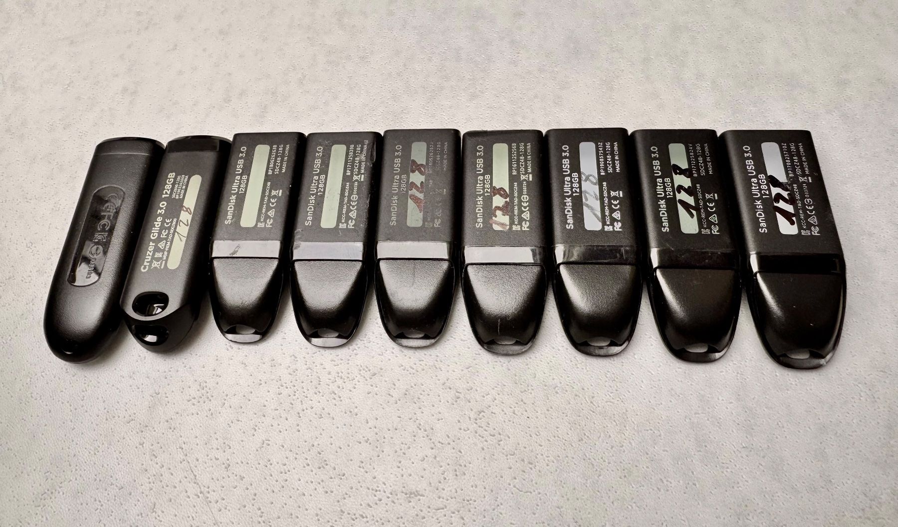 Sandisk USB Sticks: 9x SanDisk USB 3.0 Sticks 128GB – Gebraucht aus Hermetschwil-Staffeln von Mobile2013 3