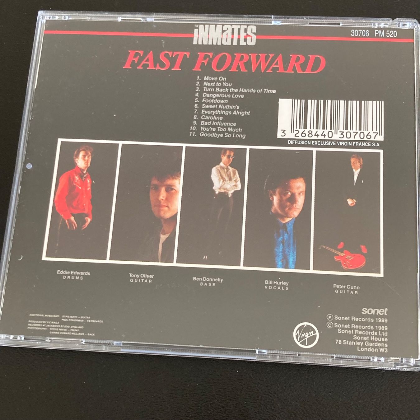 CD: The Inmates - Fast Forward – Usato da Bern venduto da Ntsamina 1