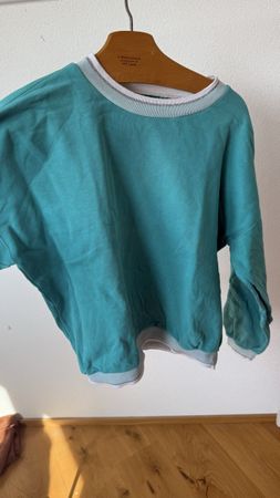 Vintage Sweater in Türkis, Gr. M