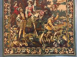 Gobelin Tapisserie um 1940 Top Zustand 194x115cm