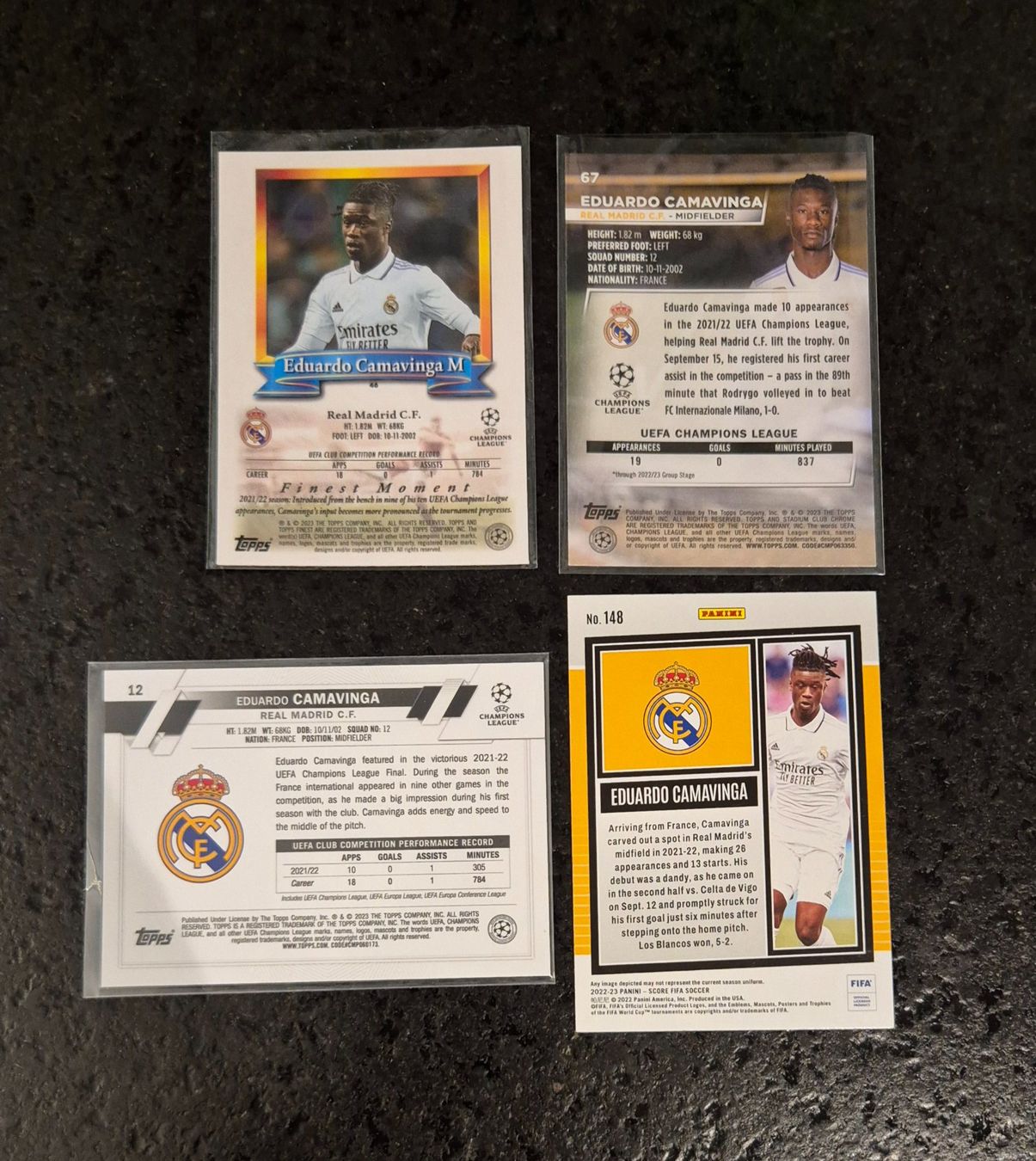 Topps Carte collezionabili: Eduardo Camavinga - Real Madrid - Topps – Nuovo (secondo la descrizione) da Burg AG venduto da Danoe 1