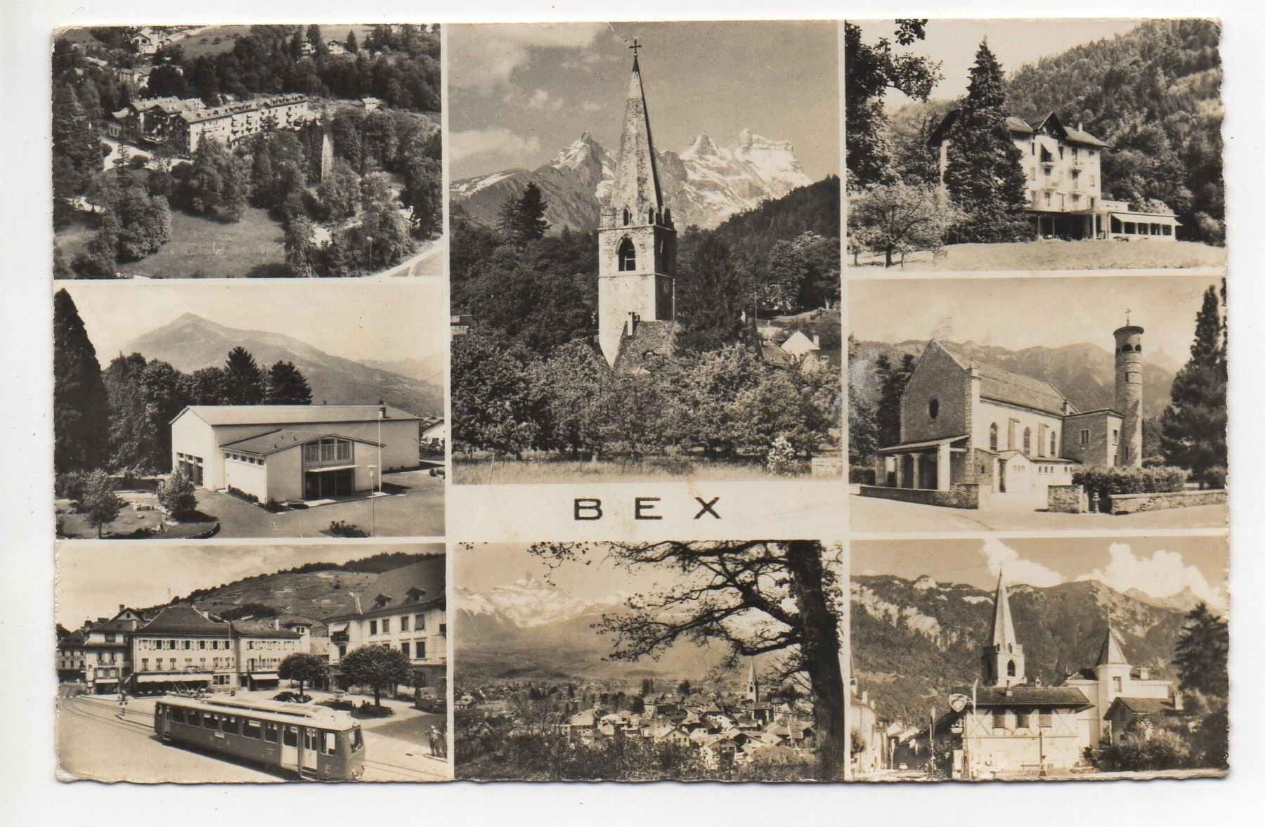 Cartes postales: 8 vues BEX – D'occasion à Jona par philajona