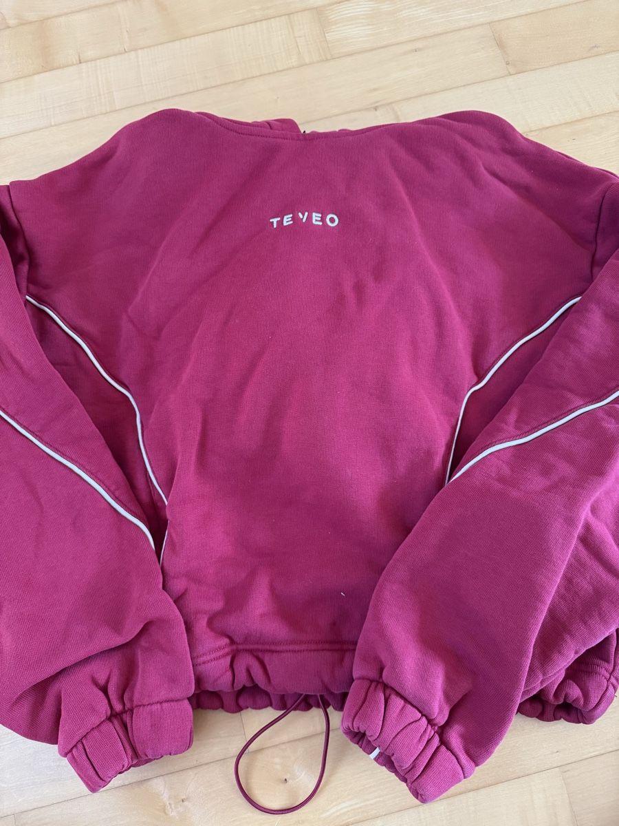 Teveo Maglioni & Felpe: TEVEO Kapuzenpullover Gr. XXS, bordeaux – Nuovo (secondo la descrizione) da Windisch venduto da Shakira085