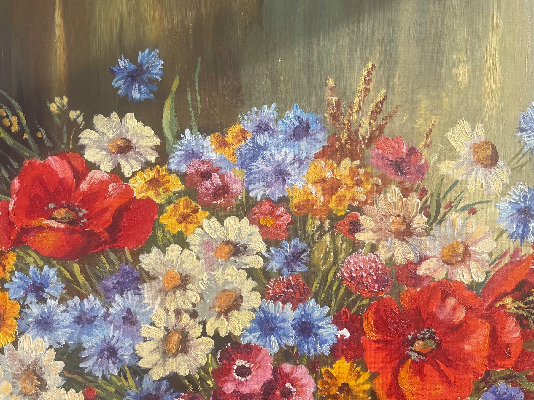 Dipinti: Feldblumen, E. Masson. – Usato da Zurich venduto da zuz_f89x 8