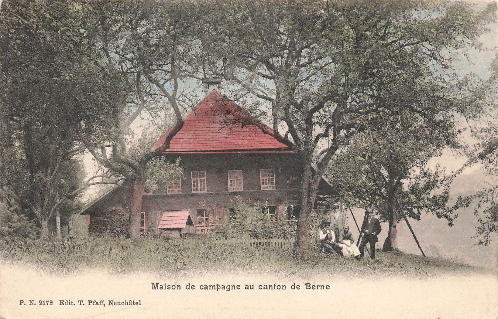 Cartes postales: Bern BE Landhaus belebt – D'occasion à Biasca par Blenio71