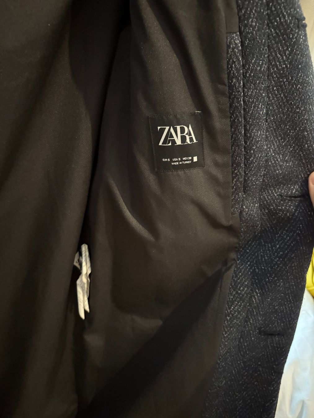 Zara Cappotti: Manteau Semi Long Zara à chevrons – Usato da Horgen venduto da tho_fg97 3