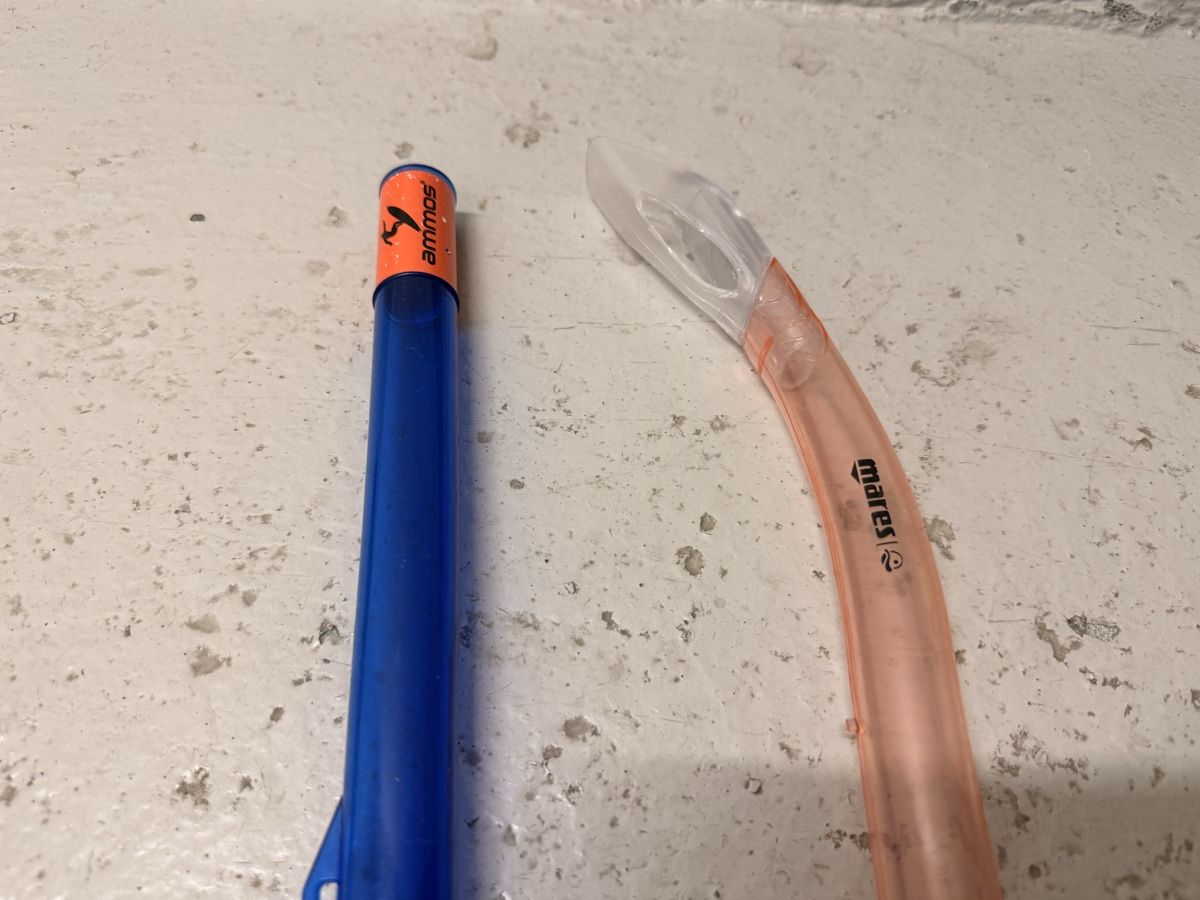 Cressi Occhiali & Lenti: Schnorchel Set Blau Orange Rosa gebraucht – Usato da Zürich venduto da Cleo234 5