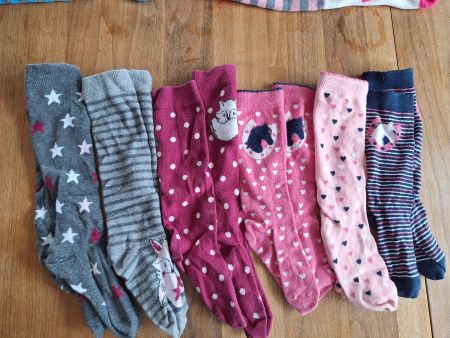 6 Paar Kniesocken Grösse 27-30