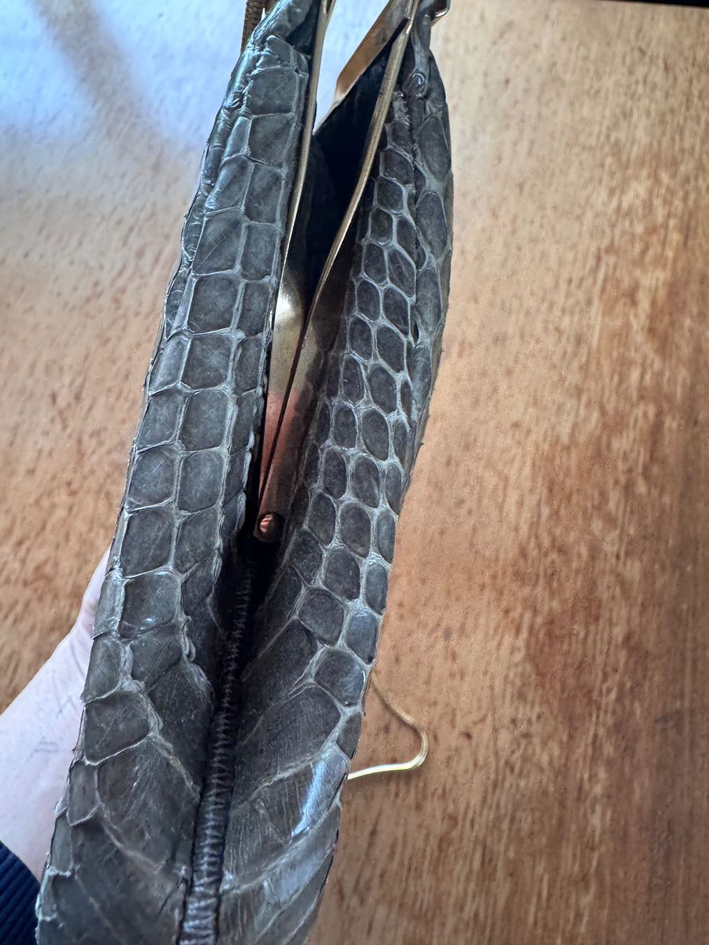 Borse da donna: Vintage-Tasche aus Pythonleder in exzellenter Qualität – Usato da Häuslenen venduto da jur_t65b 6