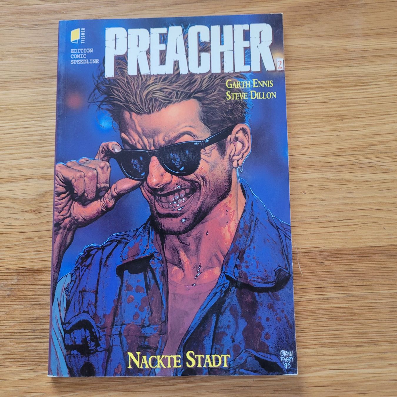 Fumetti: BD Preacher 2. Garth Ennis / Stève Dillon DE – Usato da Biel/Bienne venduto da Destockweb