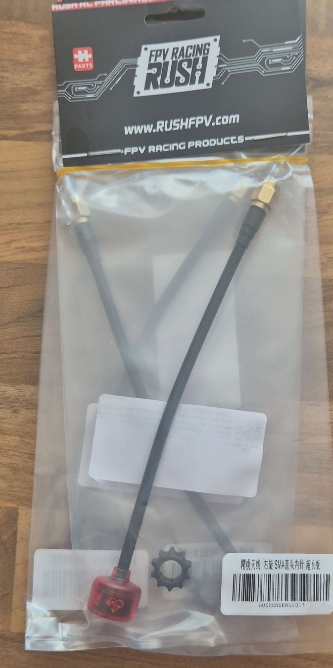 Modellismo RC: FPV Racing Rush Antennas neu – Nuovo e nell'imballaggio originale da Laupen ZH venduto da Patrick118