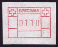 ATM «SPECIMEN» PROBEDRUCK 0110_Attraktiver NEUER Typ !! **
