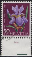 30 Rp. Schwertlilie mit TAB (Iris)