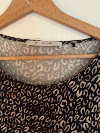 Damen Pullover Monari Arm Druckmuster, Grösse M