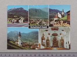 Schattdorf - Haldi, Poststempel 1978, Stempel Luftseilbahn