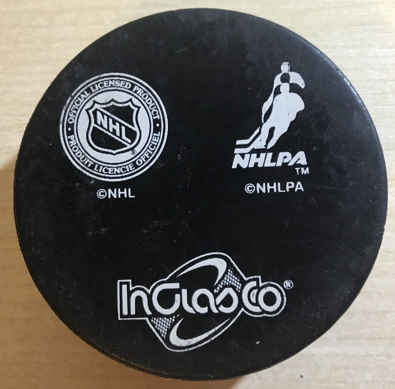 Palloni: PUCK NHL EISHOCKEY MIKE RICHTER – Usato da Ostermundigen venduto da Wyatt-Earp 2