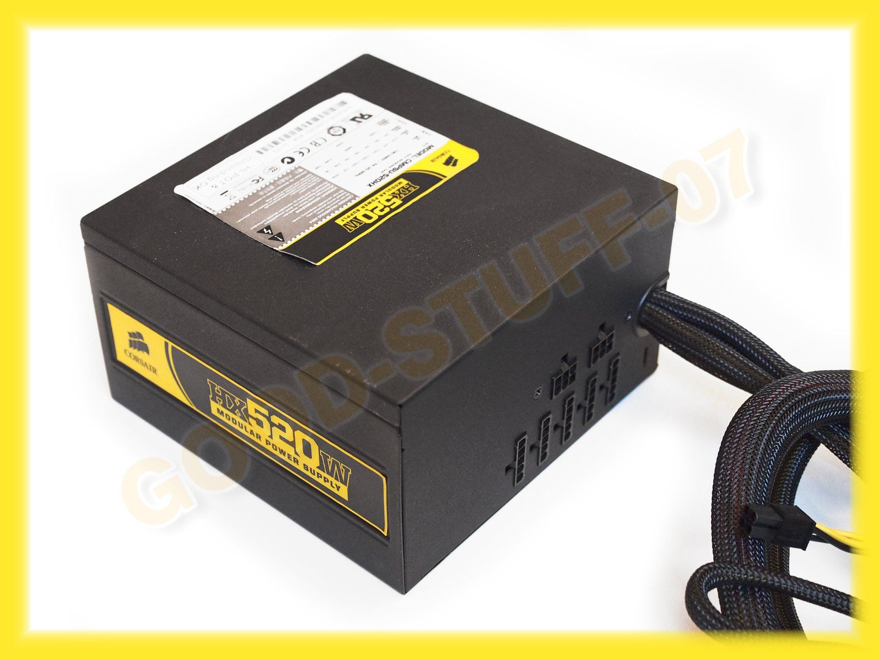 Corsair Componenti elettronici: Corsair HX520W - Alimentation PC / PC Netzteil – Usato da Corgémont venduto da GOOD-STUFF-07 1