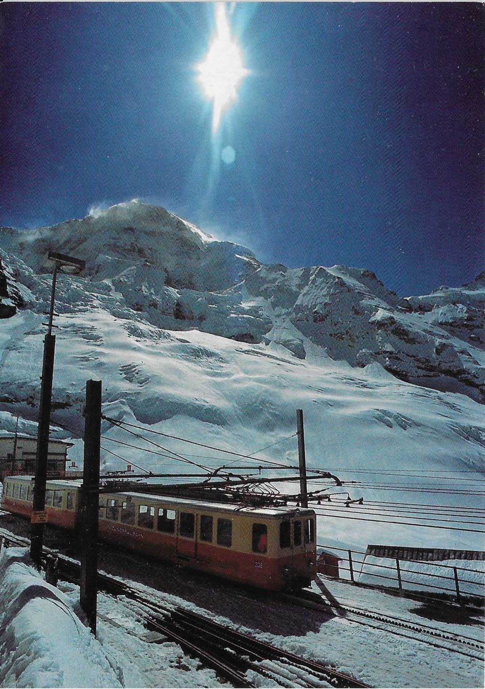 Cartoline postali: Jungfraubahn bei der Station Eigergletscher – Nuovo (secondo la descrizione) da Rothrist venduto da Stranglehold